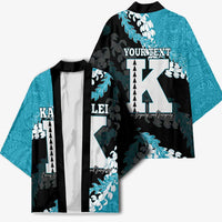 Personalized Kapolei Hawaii High School Kimono Puakenikeni Lei Hawaiian Pattern - Polynesian Pride