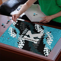 Personalized Kapolei Hawaii High School Puzzle Puakenikeni Lei Hawaiian Pattern - Polynesian Pride