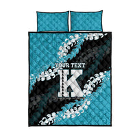 Personalized Kapolei Hawaii High School Quilt Bed Set Puakenikeni Lei Hawaiian Pattern - Polynesian Pride