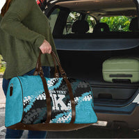 Personalized Kapolei Hawaii High School Travel Bag Puakenikeni Lei Hawaiian Pattern - Polynesian Pride