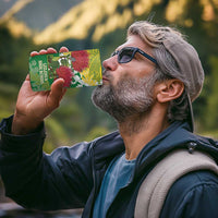 Personalized Leilehua Hawaii High School 4 in 1 Can Cooler Tumbler Puakenikeni Lei Hawaiian Pattern - Polynesian Pride