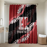 Personalized Kalani Hawaii High School Bathroom Set Puakenikeni Lei Hawaiian Pattern - Polynesian Pride