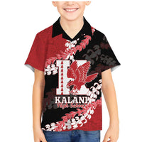 Personalized Kalani Hawaii High School Family Matching Mermaid Dress and Hawaiian Shirt Puakenikeni Lei Hawaiian Pattern - Polynesian Pride