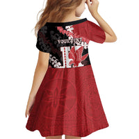 Personalized Kalani Hawaii High School Family Matching Short Sleeve Bodycon Dress and Hawaiian Shirt Puakenikeni Lei Hawaiian Pattern - Polynesian Pride