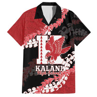 Personalized Kalani Hawaii High School Family Matching Short Sleeve Bodycon Dress and Hawaiian Shirt Puakenikeni Lei Hawaiian Pattern - Polynesian Pride