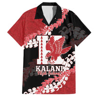 Personalized Kalani Hawaii High School Family Matching Short Sleeve Bodycon Dress and Hawaiian Shirt Puakenikeni Lei Hawaiian Pattern - Polynesian Pride