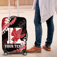 Personalized Kalani Hawaii High School Luggage Cover Puakenikeni Lei Hawaiian Pattern - Polynesian Pride