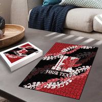 Personalized Kalani Hawaii High School Puzzle Puakenikeni Lei Hawaiian Pattern - Polynesian Pride