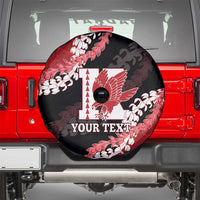 Personalized Kalani Hawaii High School Spare Tire Cover Puakenikeni Lei Hawaiian Pattern - Polynesian Pride