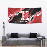 Personalized Kalani Hawaii High School Tapestry Puakenikeni Lei Hawaiian Pattern - Polynesian Pride