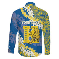 Personalized Kaiser Hawaii High School Family Matching Summer Maxi Dress and Hawaiian Shirt Puakenikeni Lei Hawaiian Pattern LT14 - Polynesian Pride