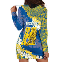 Personalized Kaiser Hawaii High School Hoodie Dress Puakenikeni Lei Hawaiian Pattern - Polynesian Pride