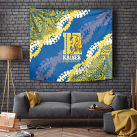 Kaiser Hawaii High School Tapestry Puakenikeni Lei Hawaiian Pattern - Polynesian Pride