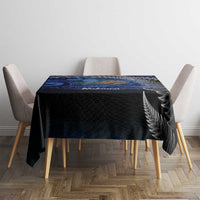 New Zealand Stewart Island Tablecloth Rakiura Kiwi Maori Glowing Sky LT14 - Polynesian Pride