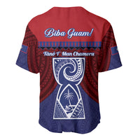 Guam Liberation Day Baseball Jersey Biba Guahan Chamorro 80th Anniversary - Blue