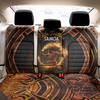 Samoa Teuila 2024 Festival Back Car Seat Cover Samoan Siva Afi With Red Gingers