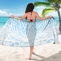 Blue New Zealand Puhoro Maori Tattoo Sarong