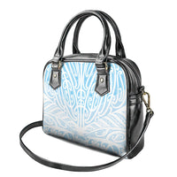 Blue New Zealand Puhoro Maori Tattoo Shoulder Handbag