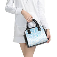 Blue New Zealand Puhoro Maori Tattoo Shoulder Handbag
