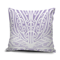 Purple New Zealand Puhoro Maori Tattoo Pillow Cover