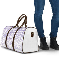 Purple New Zealand Puhoro Maori Tattoo Travel Bag