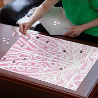 Pink New Zealand Puhoro Maori Tattoo Puzzle