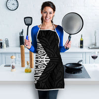 Black New Zealand Puhoro Maori Tattoo Apron