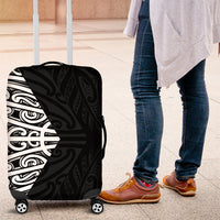 Black New Zealand Puhoro Maori Tattoo Luggage Cover