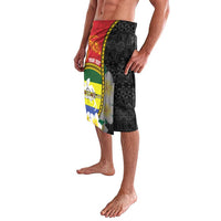 Personalised PNG Morobe Provins Lavalava Papua New Guinea Plumeria Melanesian Pattern - Polynesian Pride