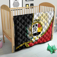 Personalised PNG Madang Provins Quilt Papua New Guinea Plumeria Melanesian Pattern - Polynesian Pride