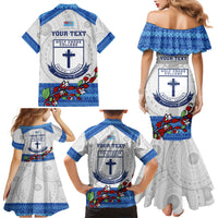 personalised-fiji-holy-cross-college-family-matching-mermaid-dress-and-hawaiian-shirt-happy-50th-anniversary-fijian-tagimoucia-tapa-pattern