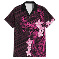 Pink Hawaii Hawaiian Shirt Hammerhead Shark Tattoo Curve Polynesian - Polynesian Pride