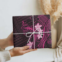 Pink Hawaii Wrapping Paper Hammerhead Shark Tattoo Curve Polynesian - Polynesian Pride