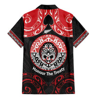 Aotearoa Toitu Te Tiriti Family Matching Mermaid Dress and Hawaiian Shirt Haka Tiki Honour The Treaty LT14 - Polynesian Pride