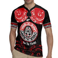 Aotearoa Toitu Te Tiriti Rugby Jersey Haka Tiki Honour The Treaty LT14 - Polynesian Pride
