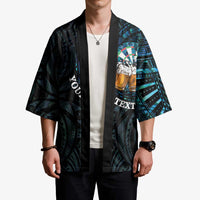 Personalized New Zealand Darts Beer Kimono Paua Shell Aotearoa Maori Tattoo - Polynesian Pride