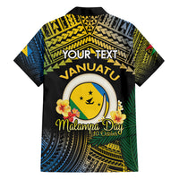 Personalised Malampa Day Family Matching Summer Maxi Dress and Hawaiian Shirt Vanuatu Provinces Polynesian Pattern LT14 - Polynesian Pride