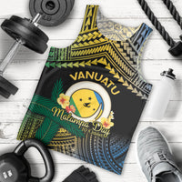 Personalised Malampa Day Men Tank Top Vanuatu Provinces Polynesian Pattern