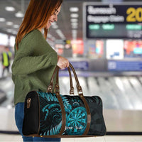 Personalised New Zealand Darts Travel Bag Happiness Is A Tight Threesome Maori Paua Shell - Polynesian Pride