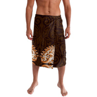 New Zealand Ta Moko Lavalava Aotearoa Maori Chest Tattoo Orange