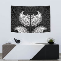 New Zealand Ta Moko Tapestry Aotearoa Maori Chest Tattoo Black