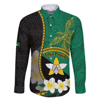 Personalised PNG Enga Provins Family Matching Mermaid Dress and Hawaiian Shirt Papua New Guinea Plumeria Melanesian Pattern - Polynesian Pride