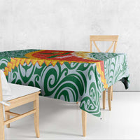 Penama Province Tablecloth Vanuatu Map - Plumeria Flag Color LT14 - Polynesian Pride