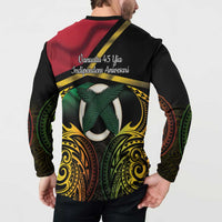 Vanuatu 1980 Button Sweatshirt Hapi 45 Yia Indipendens Anivesari