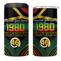 Vanuatu 1980 4 in 1 Can Cooler Tumbler Hapi 45 Yia Indipendens Anivesari