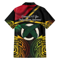 Vanuatu 1980 Hawaiian Shirt Hapi 45 Yia Indipendens Anivesari