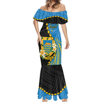 Tuvalu Independence Day Mermaid Dress Manuia te tutokotasi o Tuvaluan Dolphin Tattoo LT14 - Polynesian Pride