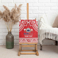 Samoa Rugby Custom Canvas Wall Art Toa Samoa Pacific Sporty Red LT14 - Polynesian Pride