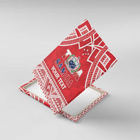 Samoa Rugby Custom Canvas Wall Art Toa Samoa Pacific Sporty Red LT14 With Frame Red - Polynesian Pride