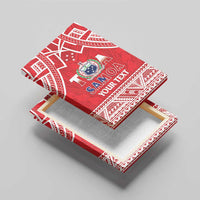 Samoa Rugby Custom Canvas Wall Art Toa Samoa Pacific Sporty Red LT14 - Polynesian Pride